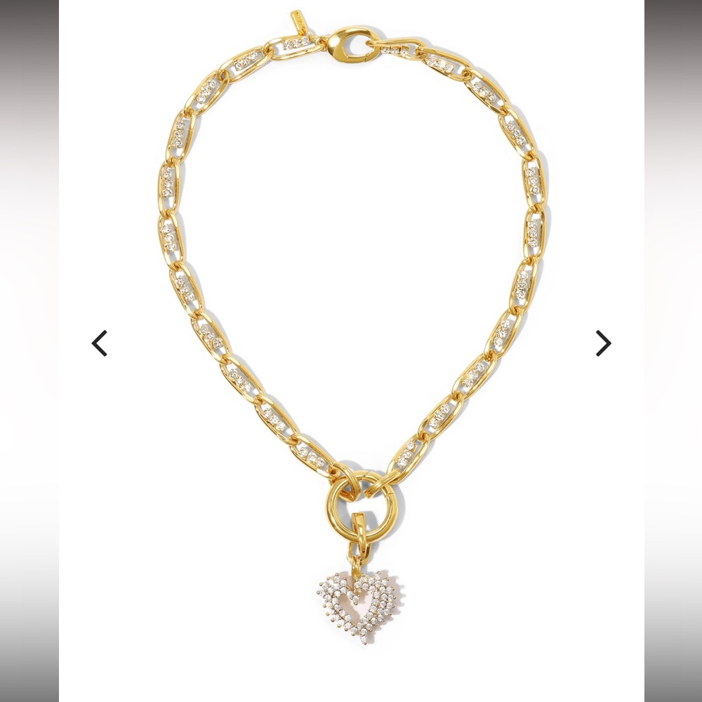 Vanessa Mooney 
THE BENNETT HEART NECKLACE